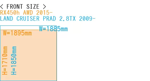 #RX450h AWD 2015- + LAND CRUISER PRAD 2.8TX 2009-